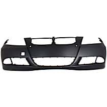 Front Primed Bumper Cover, Sedan, For Models Without M Package