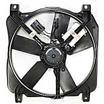 Radiator Fan Driver Side, 6 Cyl 3.8L, Single fan