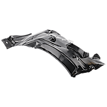 Front, Passenger Side, Rear Section Fender Liner, Base Model, Sedan/Wagon