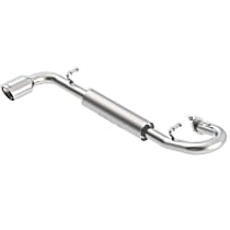 11813 S-type Series - 2011-2016 Scion tC Axle-Back Exhaust System - Made of 304 Stainless Steel