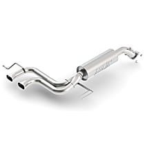 11821 S-type Series - 2012-2017 Hyundai Veloster Axle-Back Exhaust System - Made of 304 Stainless Steel