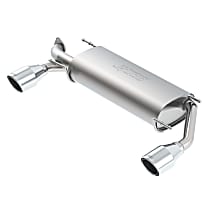 11839 S-type Series - 2013-2016 Axle-Back Exhaust System - Made of 304 Stainless Steel