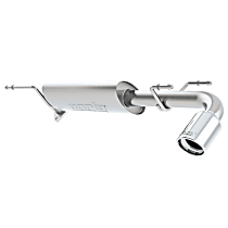 11843 S-type Series - 2013-2016 Subaru Axle-Back Exhaust System - Made of 304 Stainless Steel