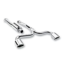 140285 S-type Series - 2008-2015 Mitsubishi Lancer Cat-Back Exhaust System - Made of 304 Stainless Steel