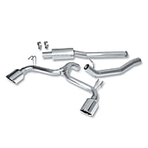140334 S-type Series - 2009-2015 Mitsubishi Lancer Cat-Back Exhaust System - Made of 304 Stainless Steel
