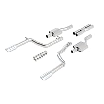 140407 ATAK Series - 2005-2010 Cat-Back Exhaust System - Made of 304 Stainless Steel