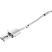140517 S-type Series - 2007-2014 Mini Cooper Cat-Back Exhaust System - Made of 304 Stainless Steel