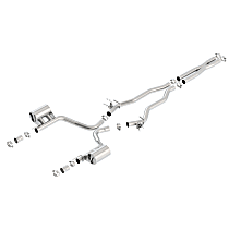140675 ATAK Series - 2015-2021 Dodge Charger Cat-Back Exhaust System - Made of 304 Stainless Steel