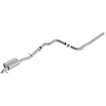 140763 S-type Series - 2019-2021 Volkswagen Jetta Cat-Back Exhaust System - Made of 304 Stainless Steel