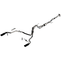 140869BC Cat-Back Exhaust System, 8, 5.0, Made of Stainless Steel, ATAK Series
