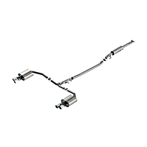 140891 S-type Series - 2021-2023 Kia K5 Cat-Back Exhaust System - Made of 304 Stainless Steel