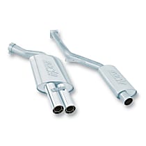 14276 S-type Series - 1978-1982 Porsche 928 Cat-Back Exhaust System - Made of 304 Stainless Steel