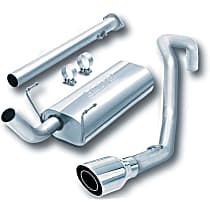 14659 Touring Series - 1996-2002 Toyota 4Runner Cat-Back Exhaust System - Made of 304 Stainless Steel
