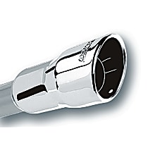 20237 Exhaust Tip - Polished, Stainless Steel, Single, Universal, Sold individually