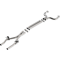 60610 X-Pipe Stainless Steel Exhaust Pipe