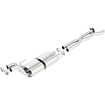 60637 S-Type Exhaust System, 3 in. Mid-Section, Stainless Steel