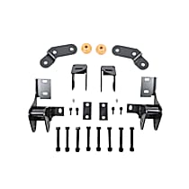 5320A Control Arm Bracket - Dark Gray, Steel, Direct Fit, Kit