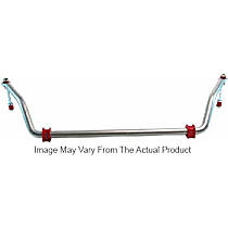 Front Sway Bar Kit, Cold Formed Steel, 1.25 in., Non-adjustable, Powdercoated Silver