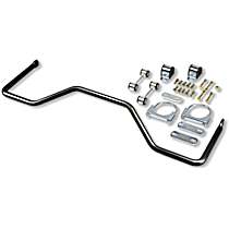 5547 Rear Sway Bar Kit, Cold Formed Steel, 1 in., Non-adjustable, Powdercoated Silver