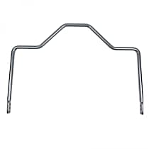 5559 Rear Sway Bar Kit, Steel, 1 in., Powdercoated Silver