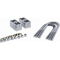6010 Suspension Block 1in. Drop - Aluminum, Direct Fit, Set of 2