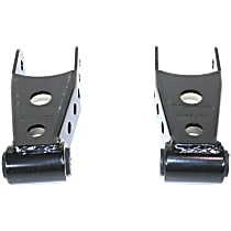 6400 Leaf Spring Shackles and Hangers - Direct Fit, 2-spring set