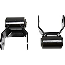 6404 Leaf Spring Shackles and Hangers - Direct Fit, 2-spring set