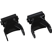 6405 Leaf Spring Shackles and Hangers - Direct Fit, 2-spring set
