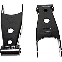 6406 Leaf Spring Shackles and Hangers - Direct Fit, 2-spring set