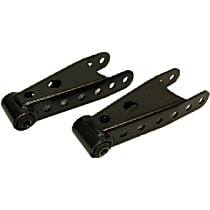 6409 Leaf Spring Shackles and Hangers - Direct Fit, 2-spring set