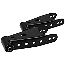 6424 Leaf Spring Shackles and Hangers - Direct Fit, 2-spring set