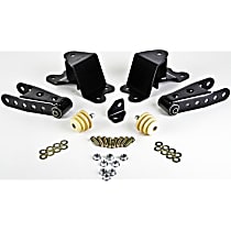 6500 Leaf Spring Shackles and Hangers - Direct Fit, 2-spring set