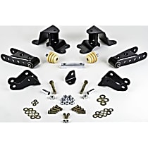 6505 Leaf Spring Shackles and Hangers - Direct Fit, 2-spring set