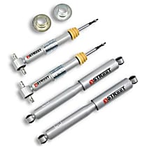 9504 Front and Rear, Driver and Passenger Side Shock Absorber - Set of 4