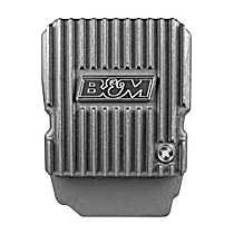 10300 Transmission Pan - Natural, Cast Aluminum, Deep, Direct Fit, Sold Individually