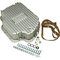 20280 Transmission Pan - Natural, Cast Aluminum, Deep, Direct Fit, Sold individually