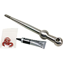 45075 Precision Sport Short Shifter Series Shifter - Polished, Stainless Steel, Manual, Direct Fit, Sold individually