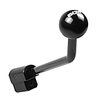 46200 Performance Replacement Series Shifter - Black, Steel, Manual, Direct Fit, Sold Individually
