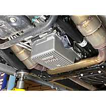 70395 Transmission Pan - Natural, Aluminum, Deep, Direct Fit, Sold Individually