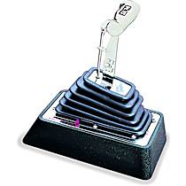 80675 Starshifter Series Shifter - Polished aluminum handle and black plastic base, Aluminum, steel and plastic base, Automatic, May Require Minor Modification, Sold Individually