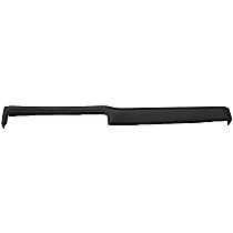 205 Dash Cover, Black, Molded; Overlay Over Factory Dash, Dash Cap Series