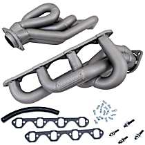 Headers, Shorty, 5.0L 8Cyl, EO# D-245-5, Titanium Ceramic Coated, Made of Steel - 