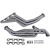 Headers, Long Tube, 8 Cyl 5.0L, Manual Transmission, Titanium Ceramic Coated, Made of Steel - 