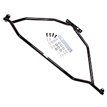 2504 Strut Bar - Powdercoated Black, Steel, Direct Fit