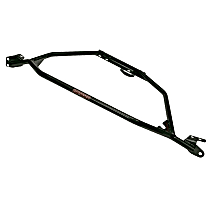 2513 Strut Bar - Powdercoated Black, Steel, Direct Fit