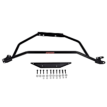 2516 Strut Bar - Black Powdercoat, Steel, Direct Fit