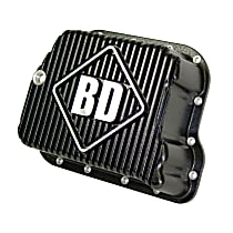 1061501 Performance Replacement Series Transmission Pan - Black, Aluminum, Deep, Direct Fit, Sold individually