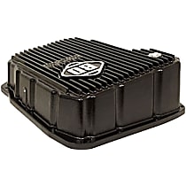 1061525 Transmission Pan - Black, Aluminum, Deep, Sold individually