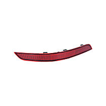 204-820-03-74 Rear, Driver Side Bumper Reflector