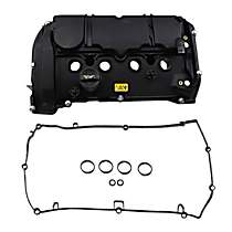 Valve Cover, Includes Valve Cover Gasket, Spark Plug Tube Seals and Valve Cover Bolts, Includes Oil Filler Cap, 4 Cyl 1.6L